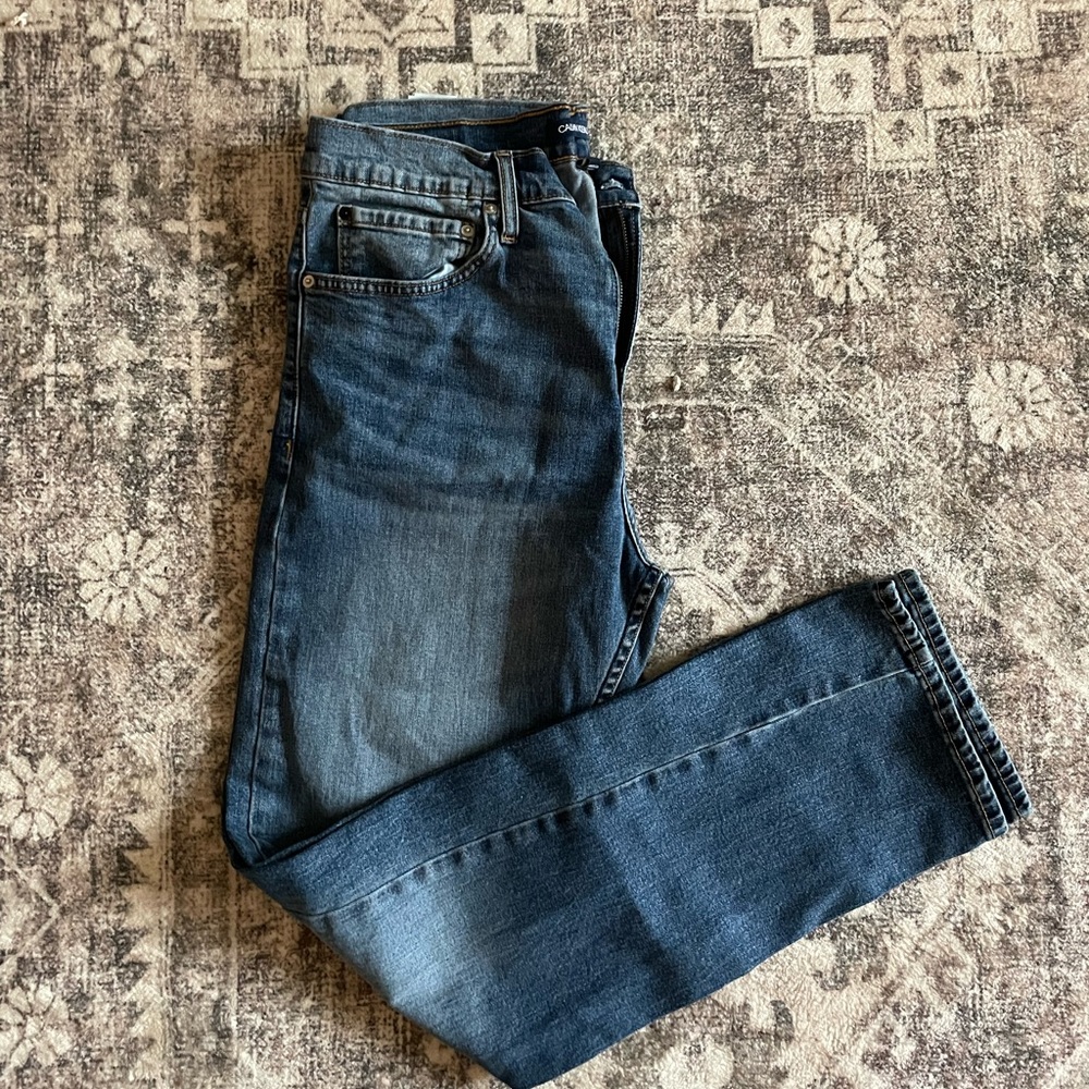 Mens Calvin Klein jeans.